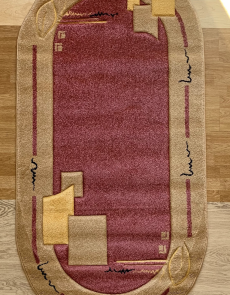 Синтетичний килим Frize Vrezanny 5858A pink - высокое качество по лучшей цене в Украине.